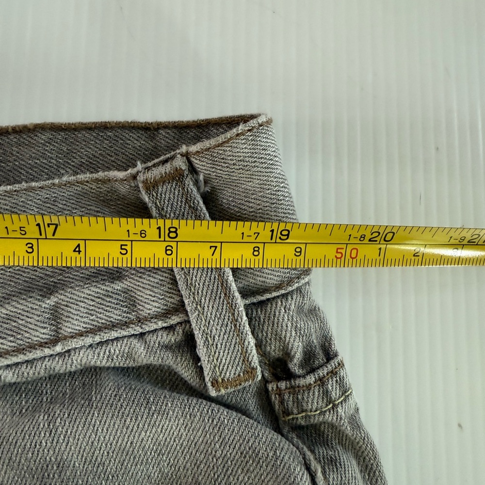 Mavi Jeans Mens 38x32 Stone Gray Matt Relaxed Straight Leg Distressed‎ - Picture 11 of 13